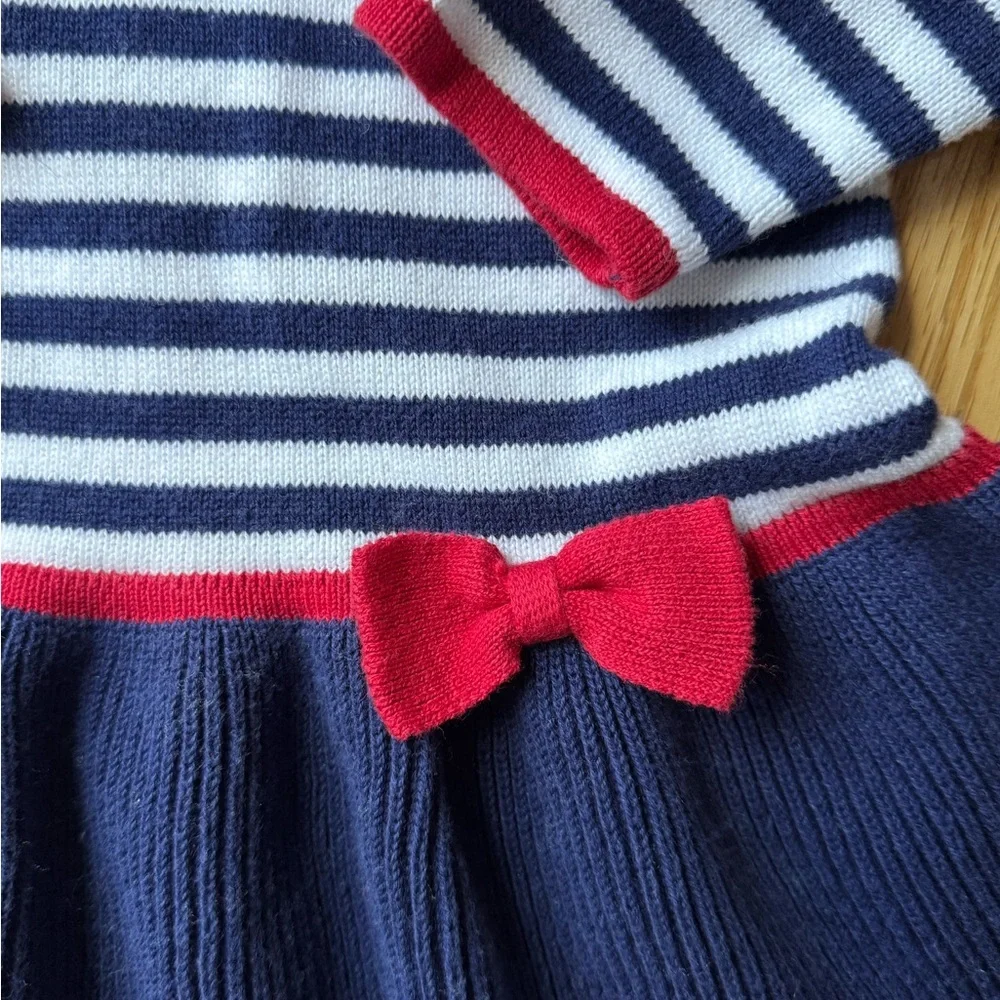 Vintage Heartstrings Nautical Dress (18m)
